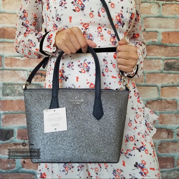 Kate spade SMALL Joeley Satchel crossbody blue - Picture 7 of 8